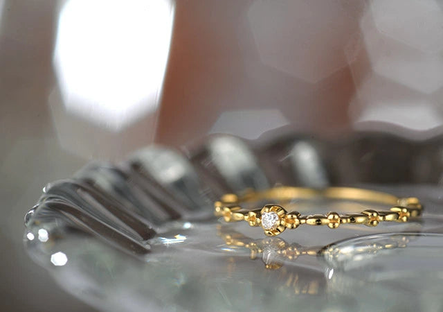 ダイヤモンドピンキーリング