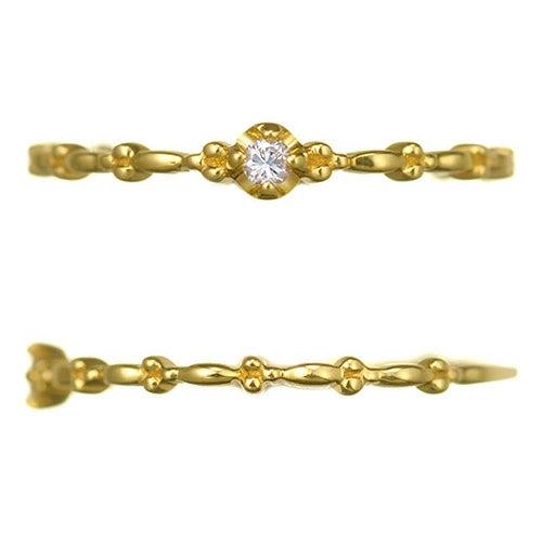 ダイヤモンドピンキーリング