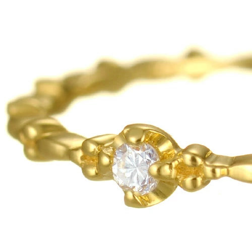 ダイヤモンドピンキーリング