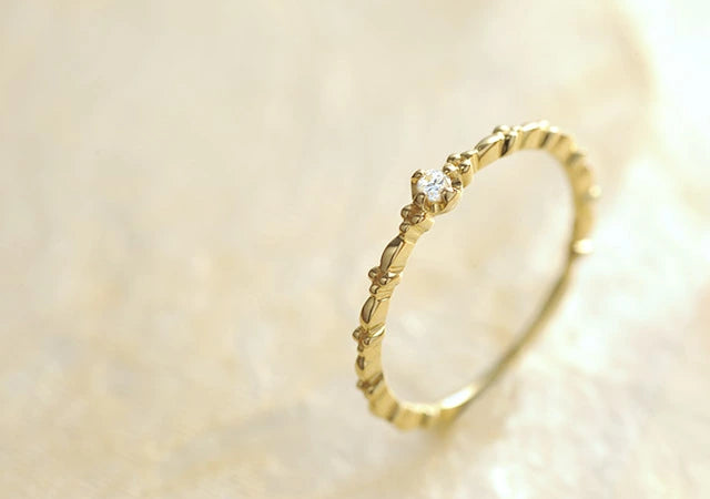 ダイヤモンドピンキーリング