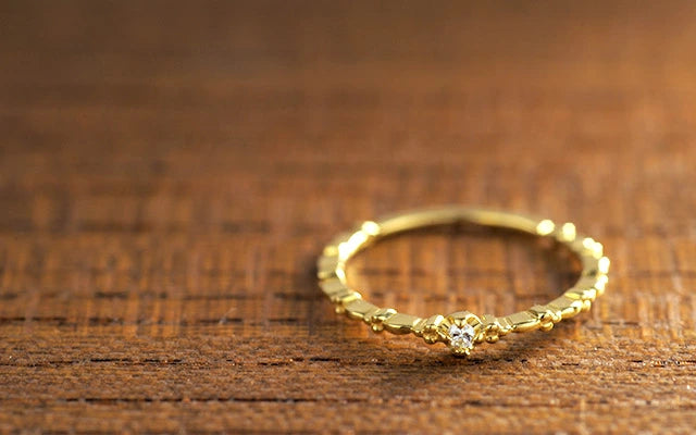 ダイヤモンドピンキーリング