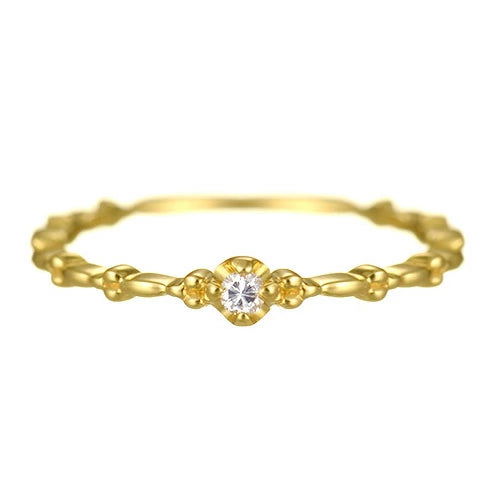 ダイヤモンドピンキーリング