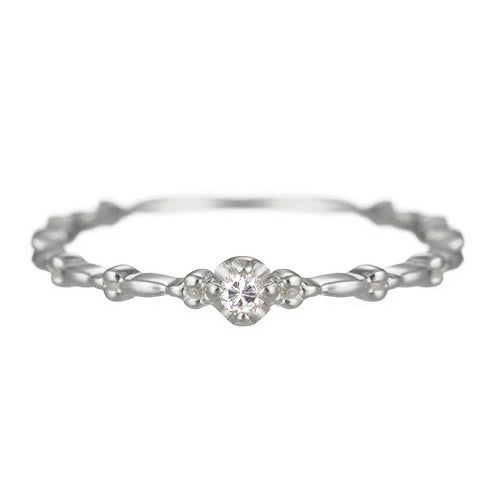 ダイヤモンドピンキーリング