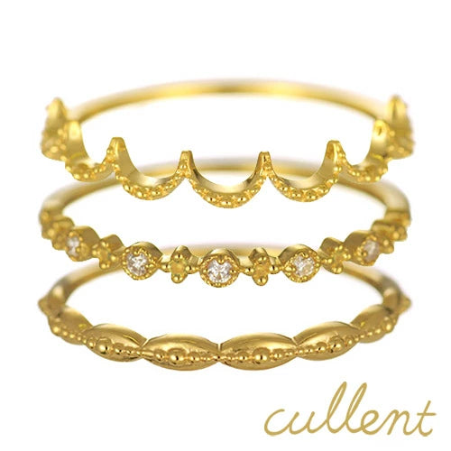 ダイヤモンドリング 3本セット