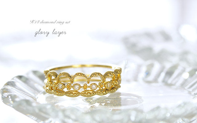 ダイヤモンドリング 3本セット