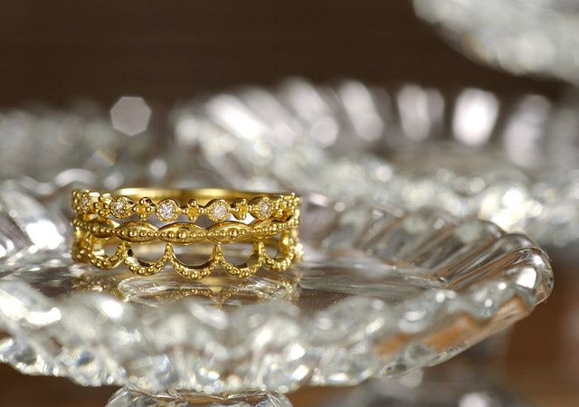 ダイヤモンドリング 3本セット