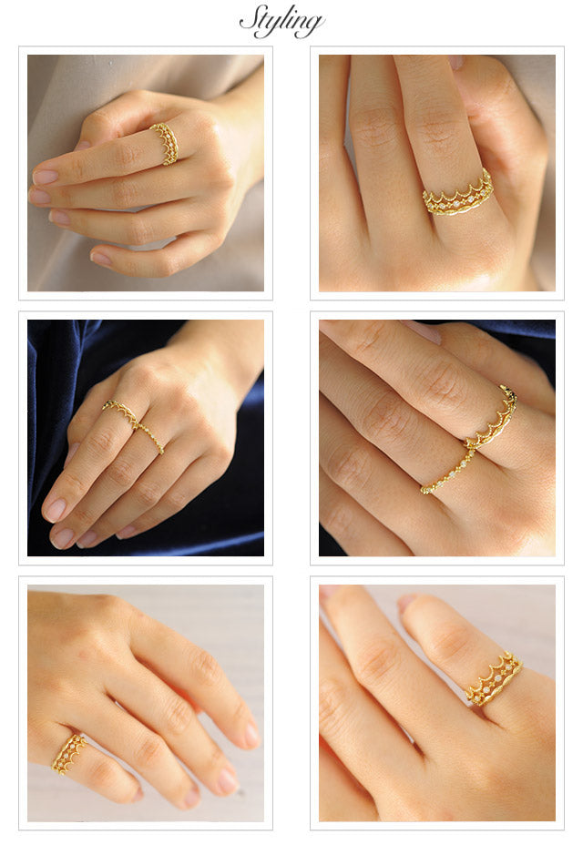 ダイヤモンドリング 3本セット