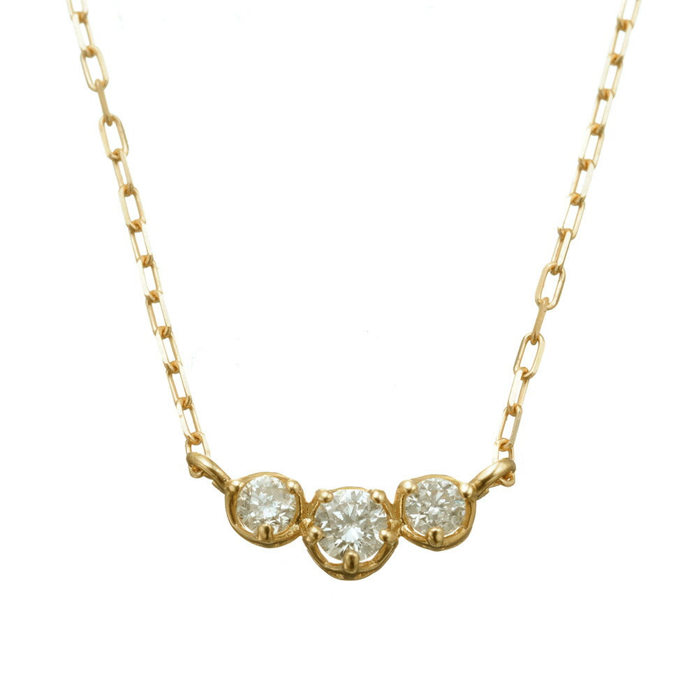 K18 ダイヤモンドネックレス