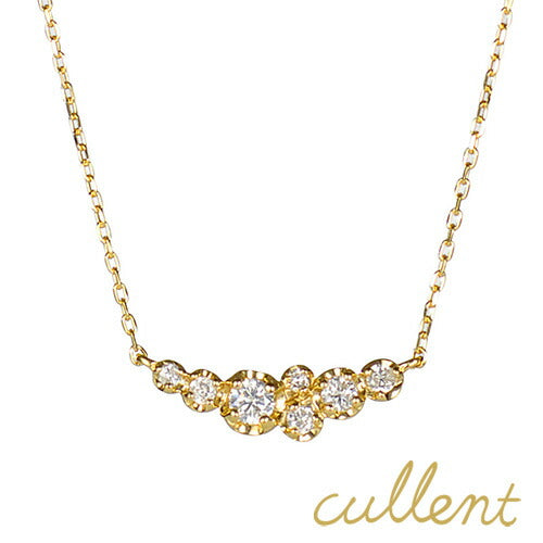 K18 ダイヤモンドネックレス