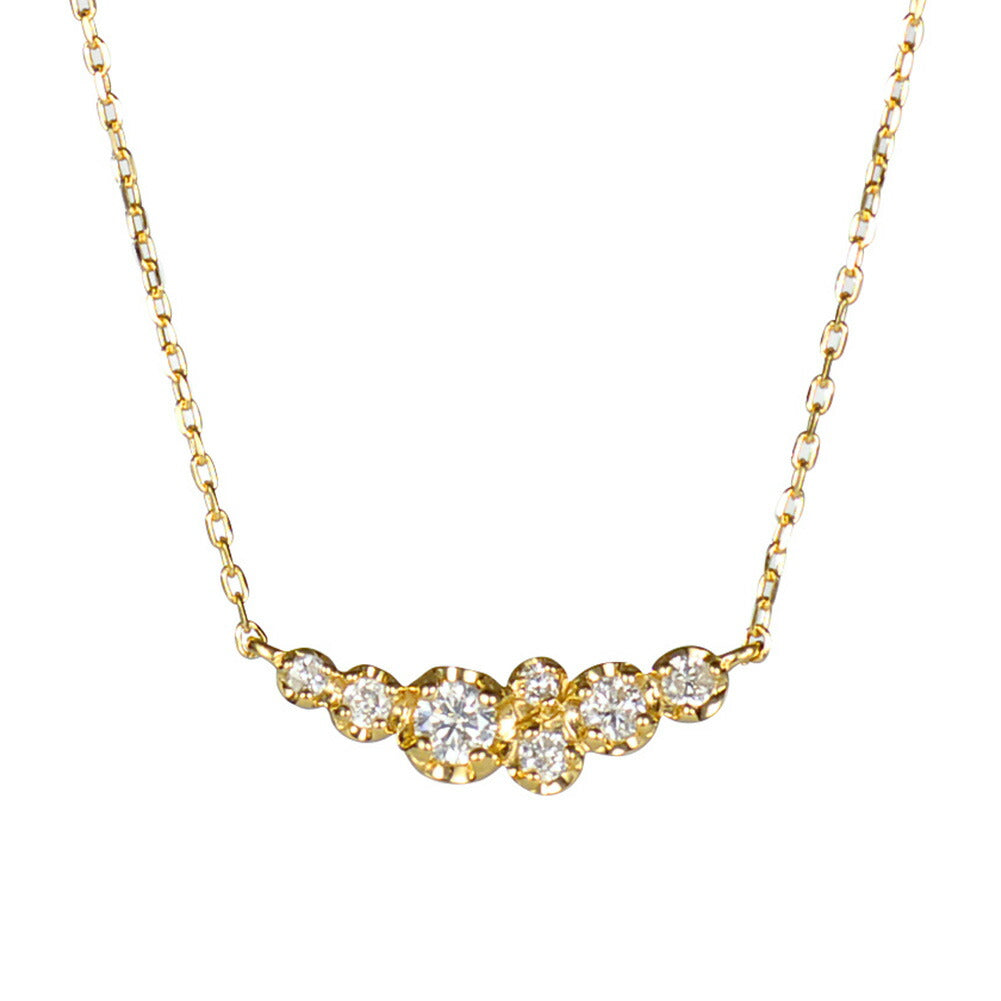 K18 ダイヤモンドネックレス