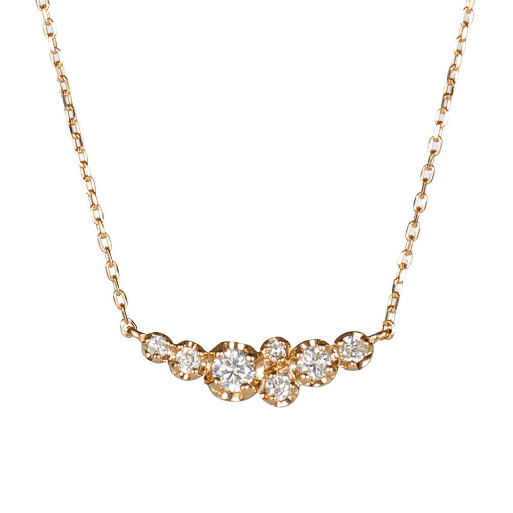 K18 ダイヤモンドネックレス