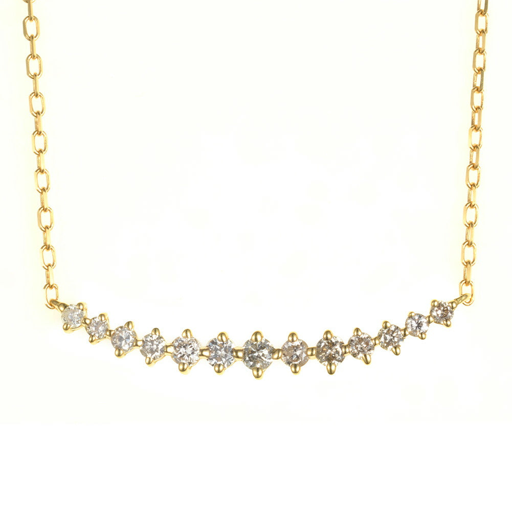 K18 ダイヤモンドネックレス