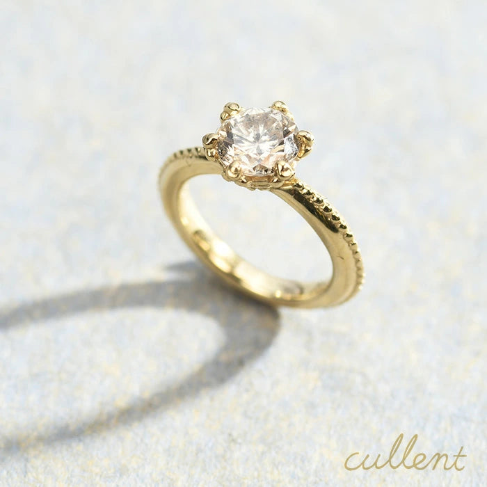 【刻印可】ベビーリング 誕生石 ペンダントトップ（ダイヤモンド）