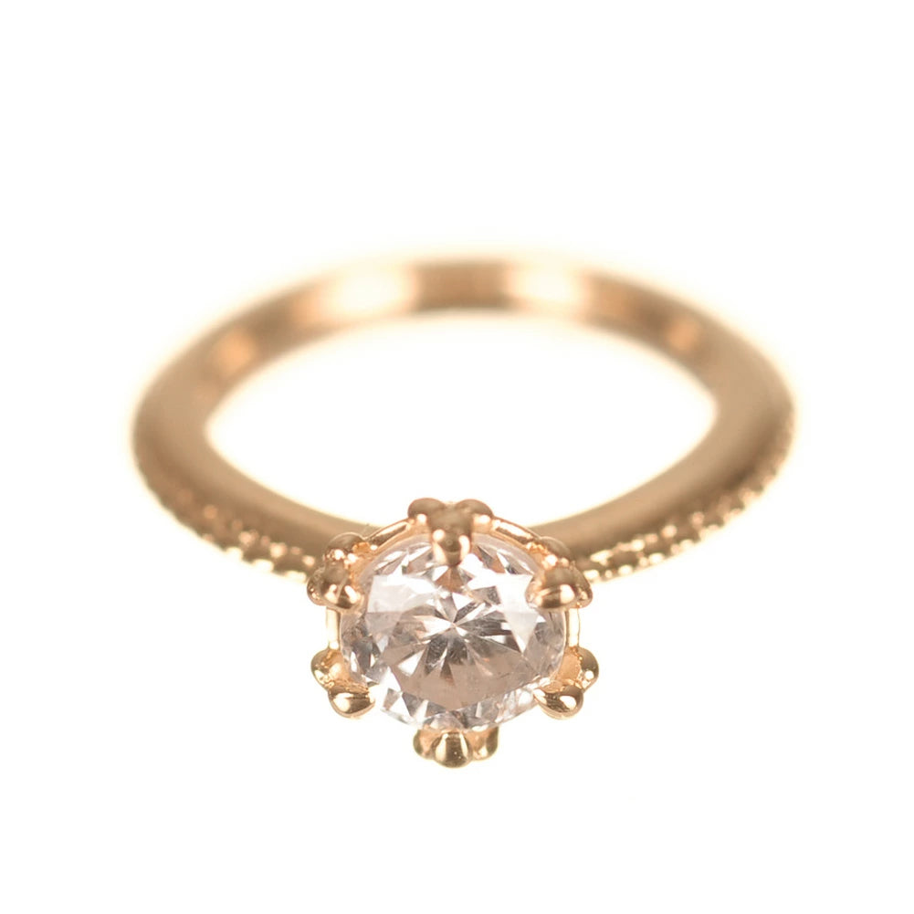 【刻印可】ベビーリング 誕生石 ペンダントトップ（ダイヤモンド）