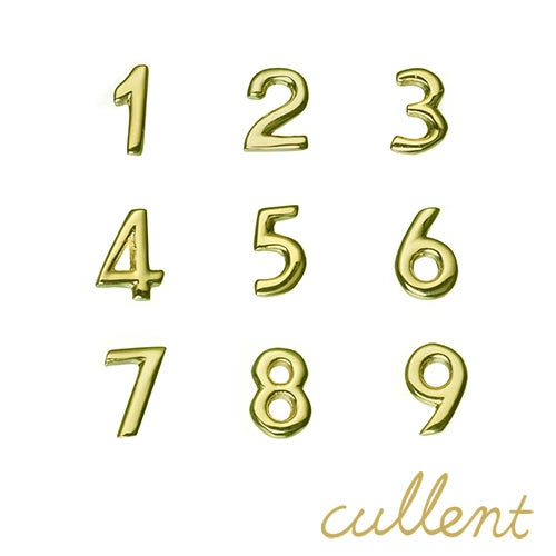 ナンバーピアス（片耳）