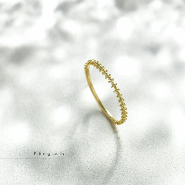 K18 地金リング